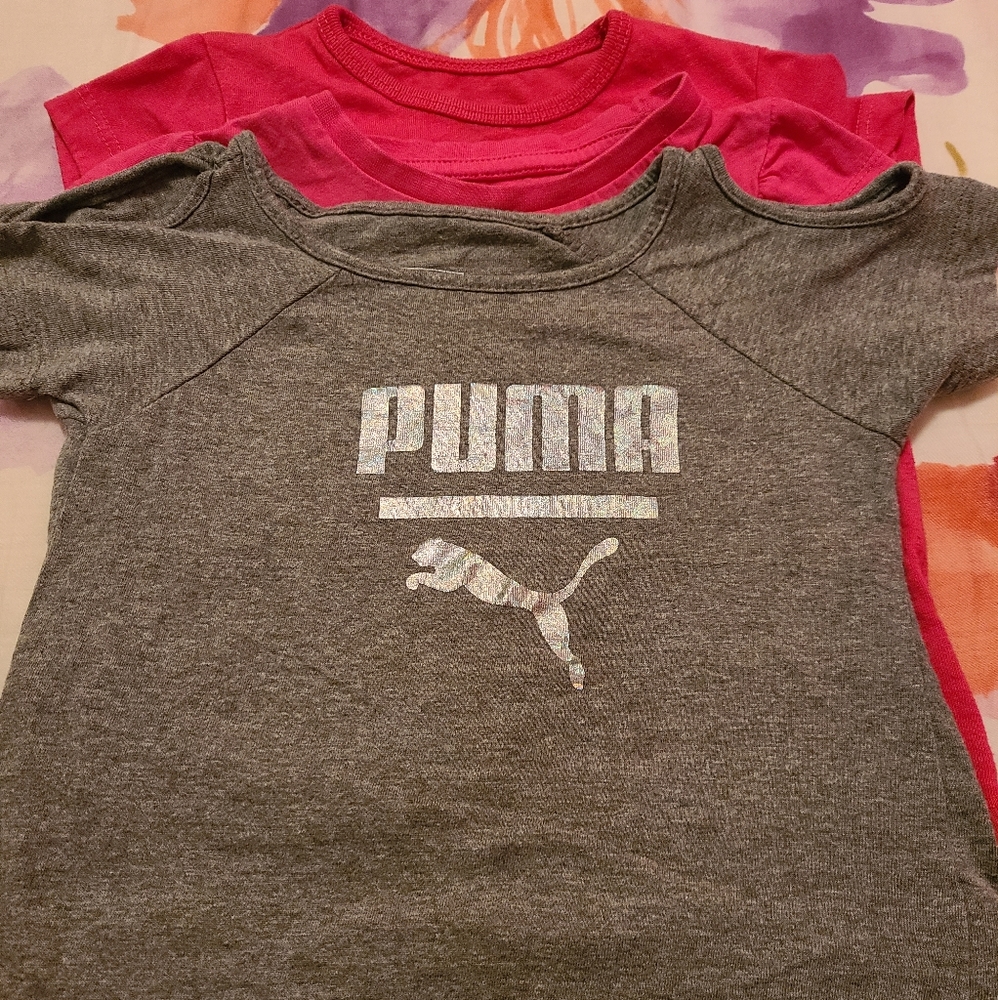 Puma T-shirts  For Girls Lot of 5 2T